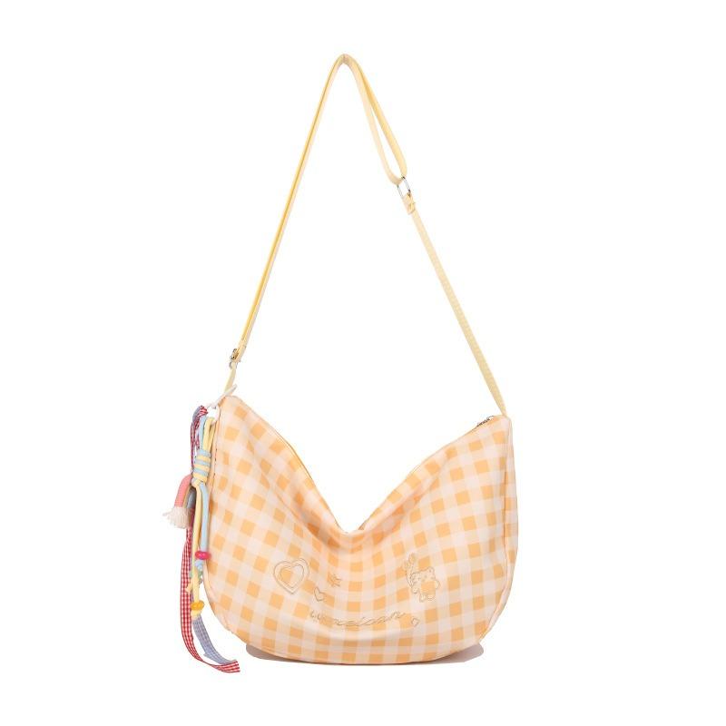 Retro Plaid High-quality Underarm Bag Women's Casual Commuter Shoulder Bag Daily Matching Casual Messenger Bag Tide