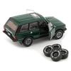 BM Creations Land Rover Range Rover Classic LSE 92 Green RHD 1/64 Scale Model (64B0182)