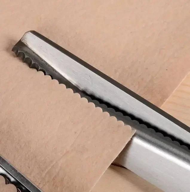 

3/5/7 мм Портновские ножницы с фестончатым краем, зигзагообразные, ножницы-клиппер, резак, швейные, профессиональные портновские ножницы, для ткани, для шитья Round-3mm