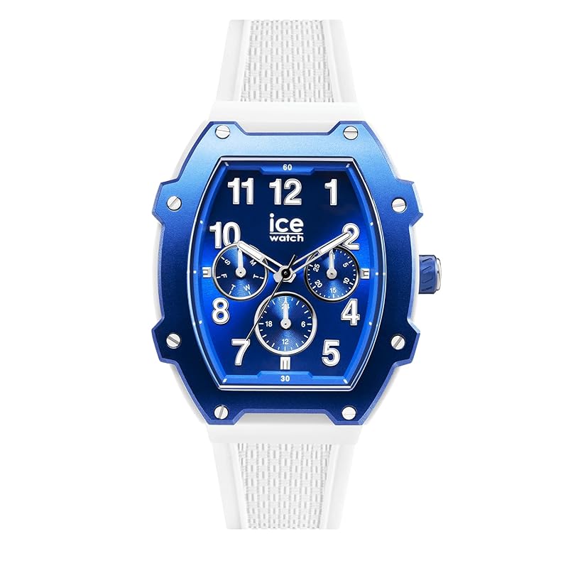 

[Ice Watch] Ice Watch Genuine product watch ice Boliday [ICE boliday] white blue 023313 men s silicon belt multifunction