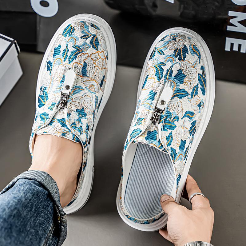 Fashion CYYTL Mens Slippers Summer Casual Outdoor Shoes Breathable Sneakers Walking Hiking Luxury Designer Fashion Loafers House Slides