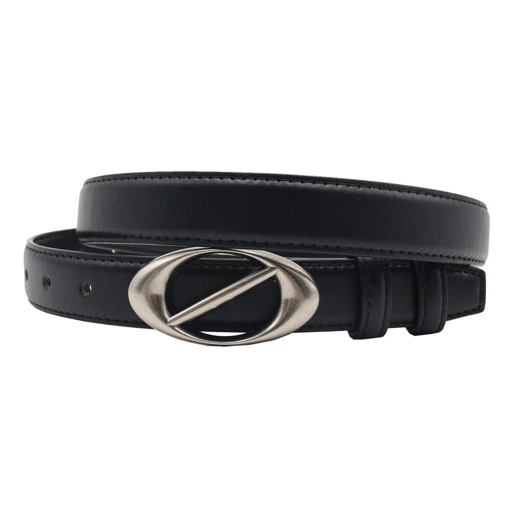 Women's Genuine Leather Belt Simple Belt Jeans Fashionable and Versatile Summer Fashion Soft Cowhide for Girls