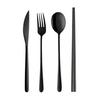 Hive Mind Scandinavian-style Cutlery Assortment Set Spoon Fork Knife Chopsticks 4-piece