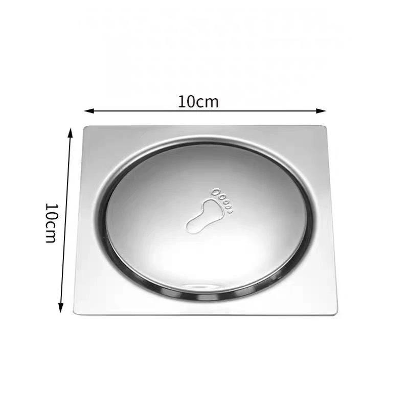 Stainless Steel Up Floor Drain Odor Proof Anti Clogging Design For Bathroom Shower Laundry Room