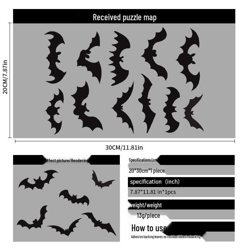 2025 Halloween Pumpkin & Witch Static Cling Wall & Window Stickers