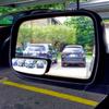 Ampper Rectangle Blind Spot Mirror, HD Glass ABS Housing Convex Wide Angle Rearview Blindspot Car Mirror for Car SUV and Truck (Framed, Pack of 2)