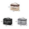 Nylon Breathable Travel Makeup Bag With Mesh Design For Women Compact Organizer