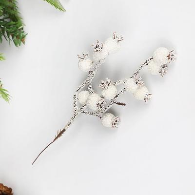 5 Stück/Set DIY Weihnachten Granatapfel Frucht Schaumstoff Weiß Künstliche Weiße Beere Handgemacht Weihnachtsbaumschmuck Feiertagsdekoration