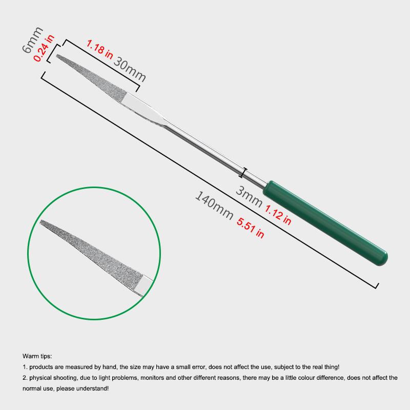 1 PCS Special-Shaped Diamond File Rust Removal Deburring Grinding Tool for Jewelry Metal Ceramic Glass Stone Craft Hand Tools