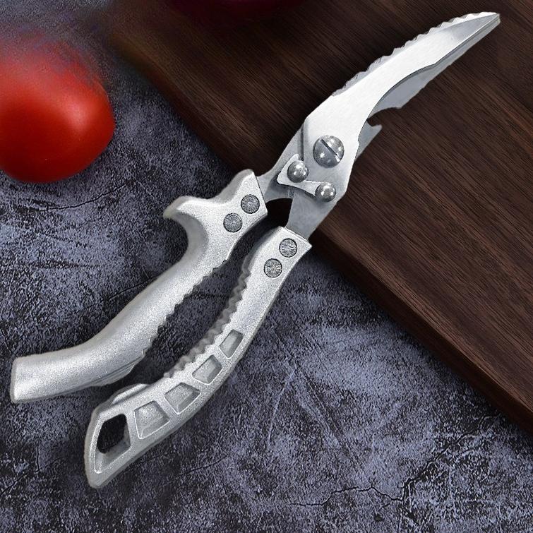 Heavy Duty Stainless Steel Kitchen Scissors Shears Cutter Professional Chicken Bone Meat Fish Turkey Vegetables Scissors