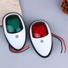 Yacht 12V LED Waterproof Sounding Light Red and Green Marine Lamp for Night  Safety Boat