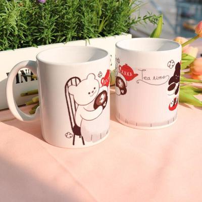ic611-Design Mug 2p-Teddy Bear's Tea Time