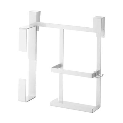 [Yamazaki] 5694 Paper & Wrap Holder White - Kitchen Storage