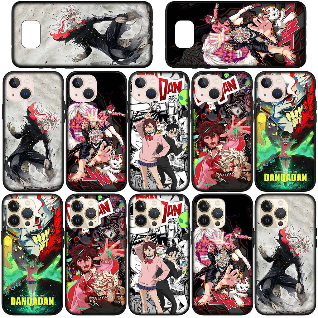 Phone Case for Samsung Galaxy S25 S23 S22 S24 Ultra FE A05 A06 A15 A16 A36 A37 A35 A54 A55 A56 A57 A25 A26 A53 DAN DA DAN Ayase Momo Okarun Dandadan