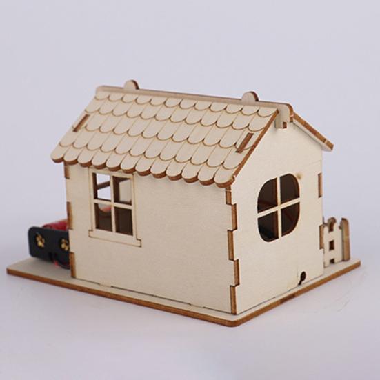 DIY Doorbell STEM Kit Wooden Circuit Science Project for Kids No-Solder Electronics Learning