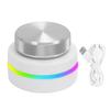 Niestandardowy Kontroler Pokrętło 2.4G BT USB C Pokrętło Regulacji Głośności Kontroler Multimedialny ze Światłem RGB do Telefonu Tabletu Laptopa PC