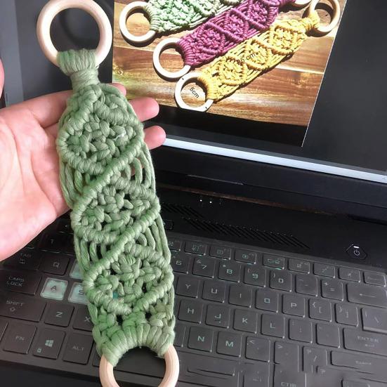 Kitchen Towel Hanger Dish Towel Ring Easy to Hang Widely Used Kitchen Crochet Hanging Ring Dish Towel Hanger Decoration