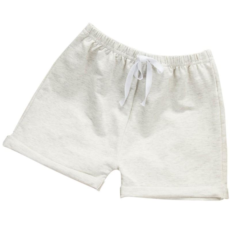 Jungen und Mädchen wilde einfarbige Shorts