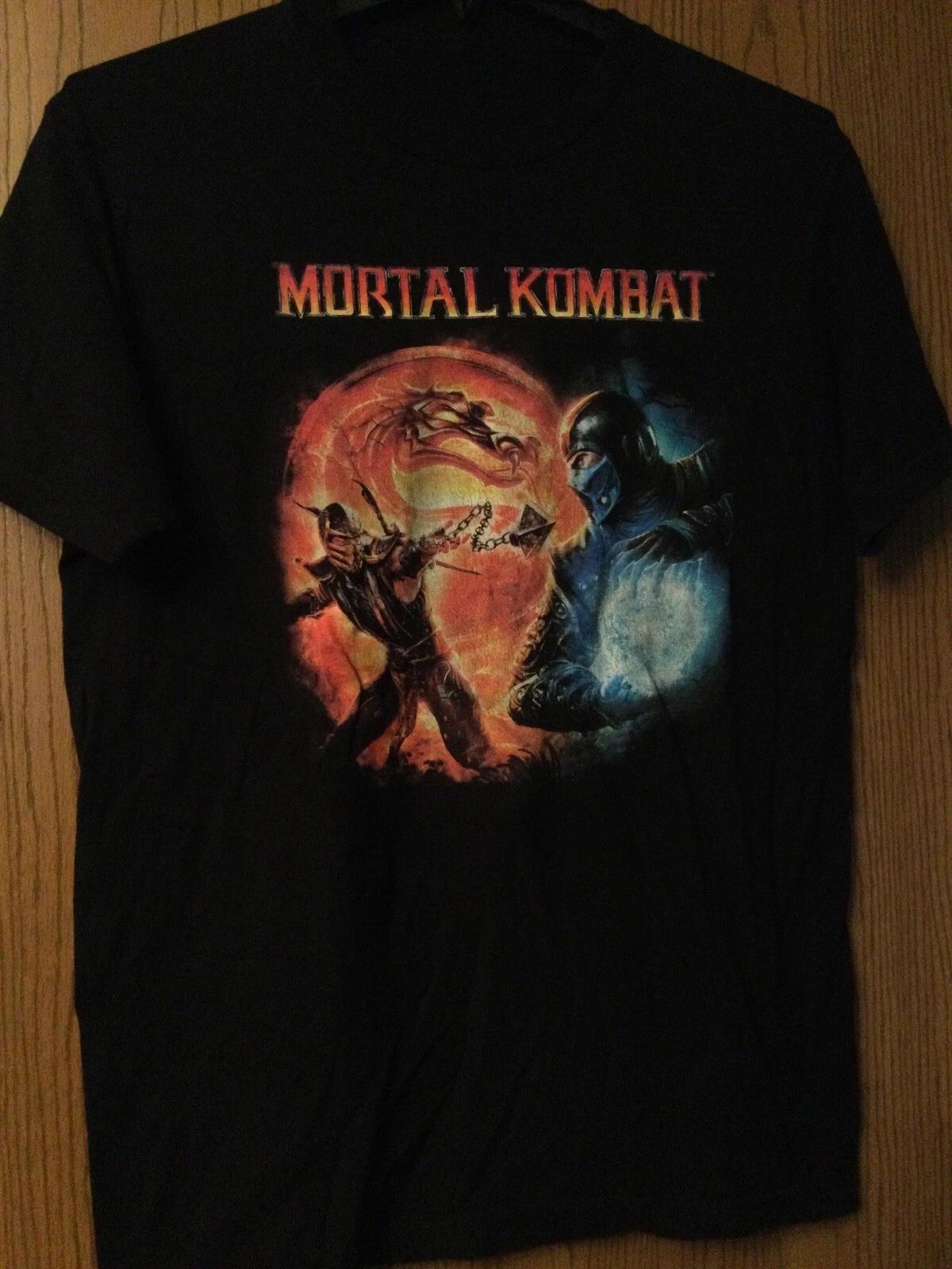 Mortal Kombat - Black Shirt - No Tag S