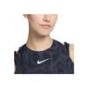 New Nike Tank Top Women's Obsidian Color/White FD5646-451