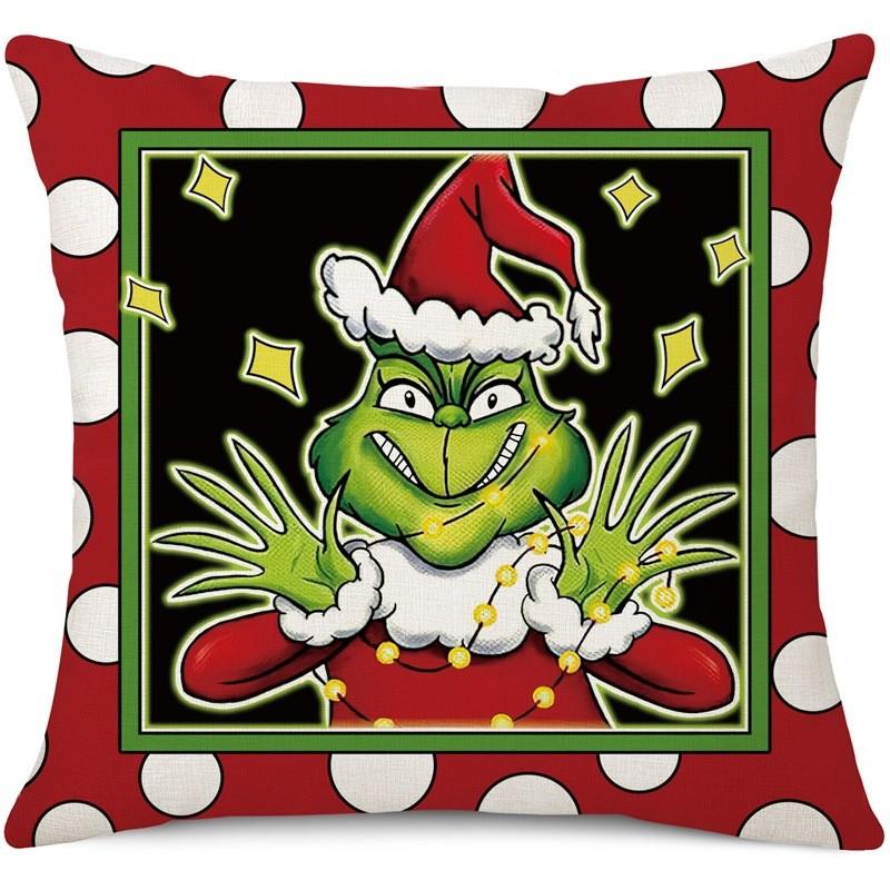 

Веселая Подушка Рождественский Чехол Рождество Дом Диван Наволочка Сказка Style I