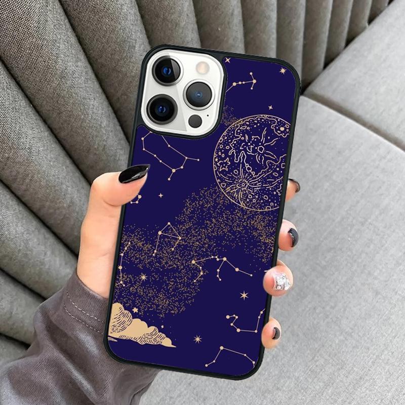 Starry Night space constellations stars Phone Case For iPhone 17 Air 16 16e 15 13 14 Pro Max 11 12 Plus 2022 MAX
