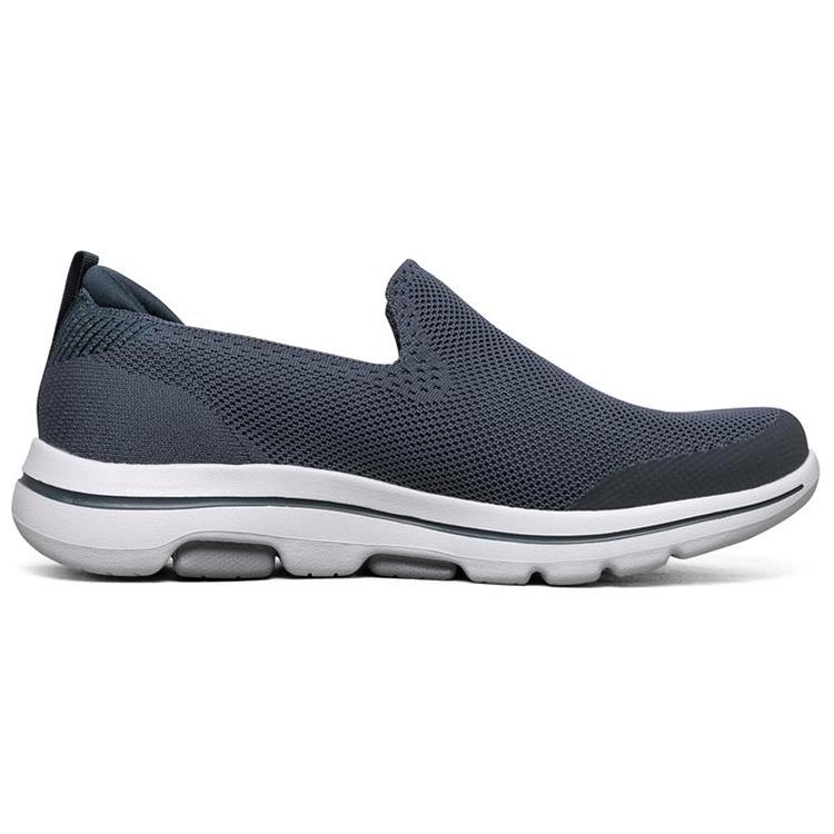 Skechers Go Walk 5 Slip On Shoes Low Top Casual Shoes Men's Marine Blue 55500-NVY