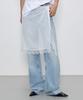 City Breeze Layered Chiffon Skirt_White