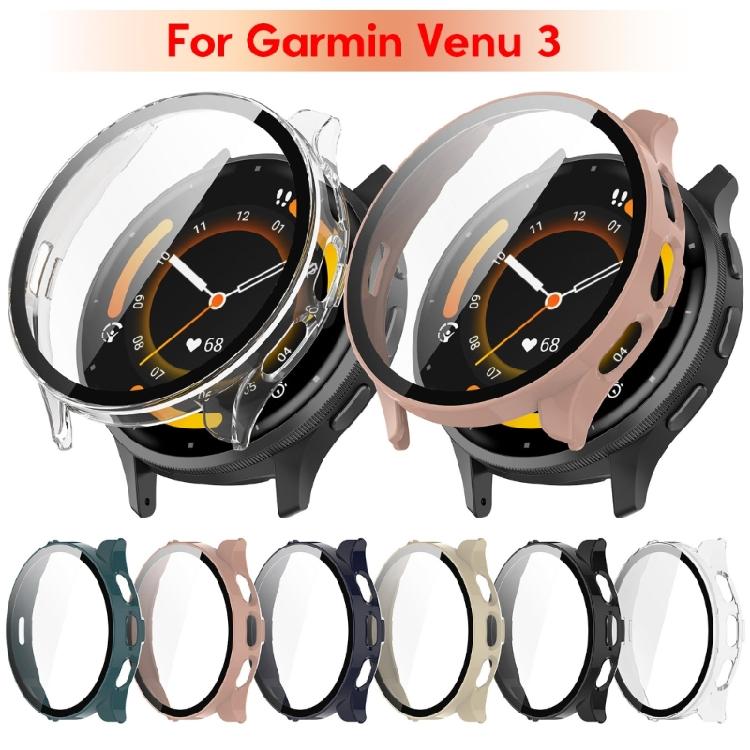 For Venu 3 Full Edges Screen Protector Sleeve Watch Bumper Shell Dustproof Cover