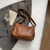 Women's Crossbody Bag Vintage Soft Leather Mother Bag Commuter Multi-Pocket Shoulder Bag