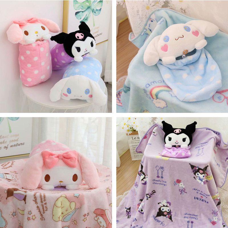 Melody Toy Plush Pillow 2 In 1 Blanket Kids Birthday Gift Decor Office