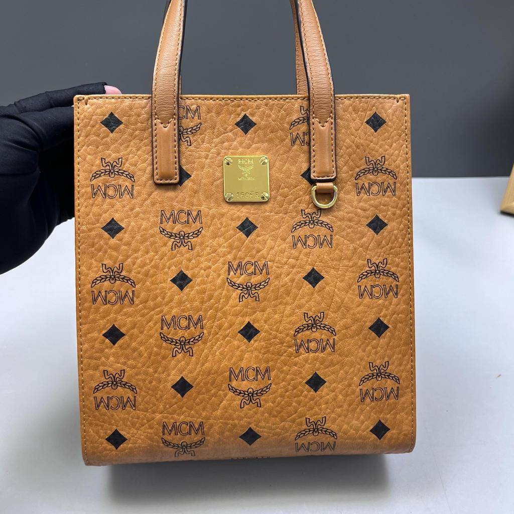 [Pre-Owned] Klassik Visetos Leather Trim Mini Tote Bag - Very Good #1NQX4ES