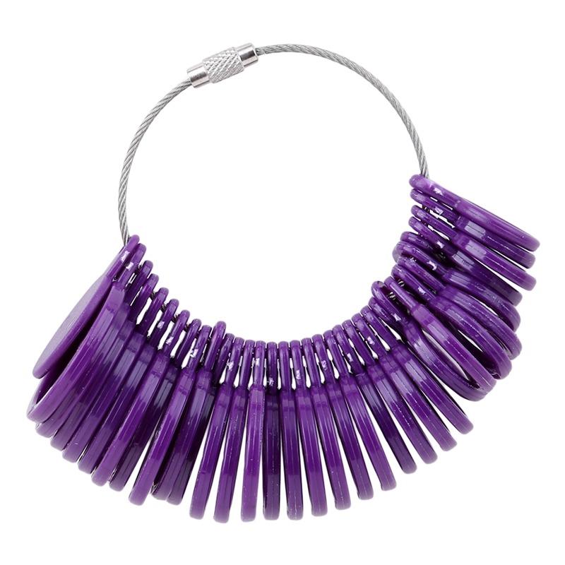 

Новый пластиковый инструмент для измерения размера пальца ювелирного кольца измерительное устройство для измерения размера кольца ювелирное оборудование