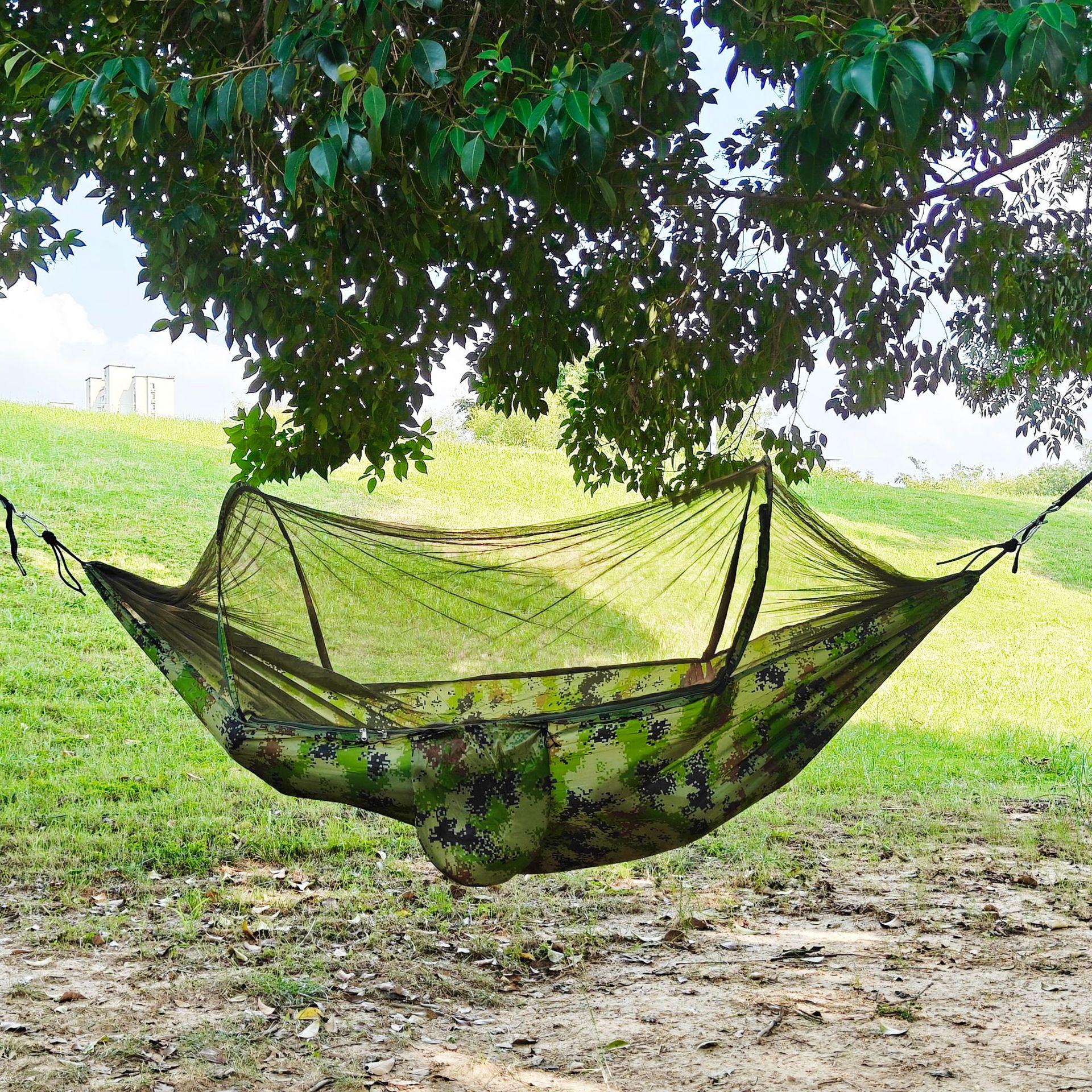 Portable Outdoor Mosquito Net Hammock for Children & Double Person Camping