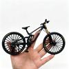 1:Model górskiego roweru ze stopu w skali 1:8, symulowany rower zjazdowy odlewany ciśnieniowo z amortyzacją, kolekcjonerska zabawka, prezent dla entuzjastów kolarstwa
