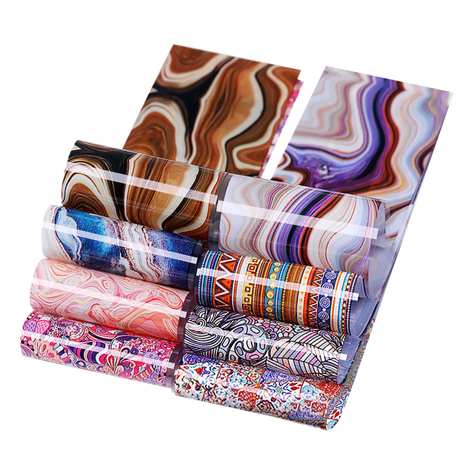 

1 Секунда Наклейка 10 шт./набор Ногтевая Небесная Бумага 20*4см Наклейка для Ногтей