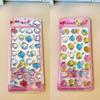 Niedliche Cartoon-Wassertropfen-Aufkleber 3D-Relief-Aufkleber Scrapbooking DIY-Tagebuch-Dekoration Journaling Wasserdichte Schreibwaren-Aufkleber