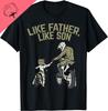 Like Father Son Dirt Bike Matching Motocross Boys Unisex Gift TShirt Moto Shirt Cotton Unisex Clothing Tops Graphic T Shirts