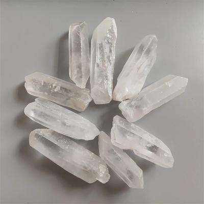 Varinha de cristal branco natural, pedra de energia, coluna bruta, rocha mineral, espécime, decoração para casa, design de joias faça você mesmo
