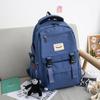 Large capacity schoolbag female junior high school student backpack high school student backpack male