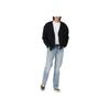 Levis Solid Color V-Neck Long Sleeve Knit Sweater Men Tops Black A0709-0019
