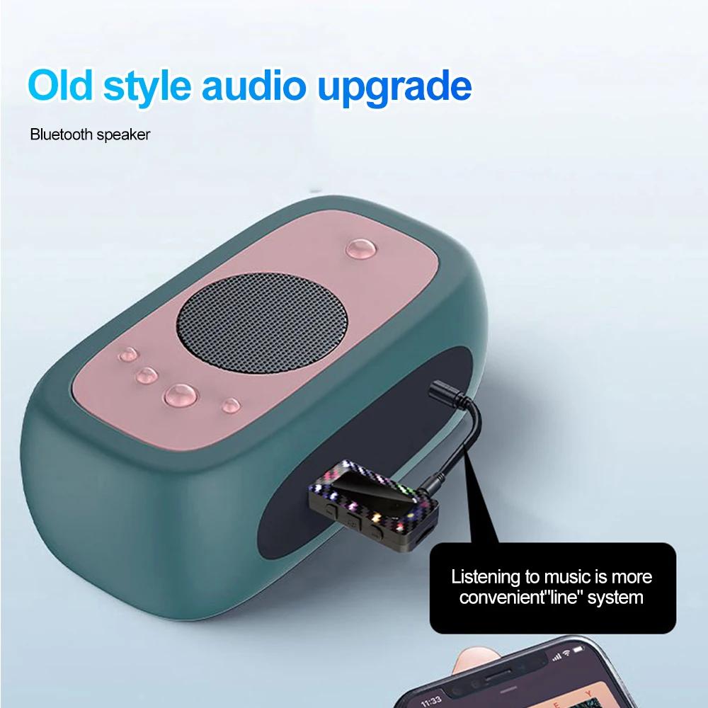 TF Card Aux Bluetooth 5.3 Receiver USB Dongle Cable Wireless Handsfree Kit 3.5mm Jack Audio Transmitter For Mp3 Player Car Radio