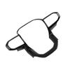 Carbon Fiber Look Steering Wheel Trim Cover Decor Molded For Chevrolet Colorado 2023+