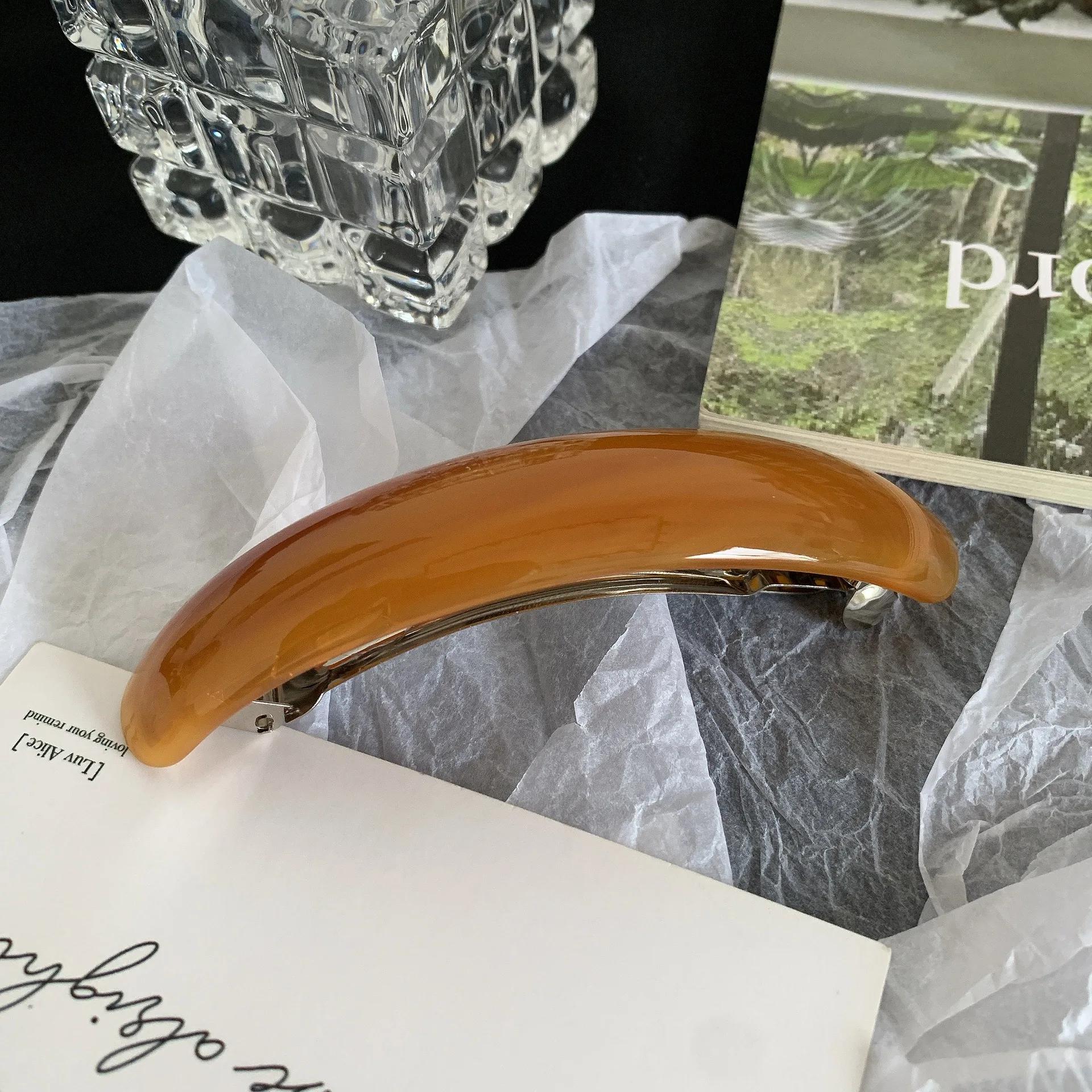 

Ретро заколки для волос с леопардовым принтом, пружинный зажим, цветные ацетатные заколки для волос, женские элегантные изысканные заколки-бабочки, модные аксессуары для волос