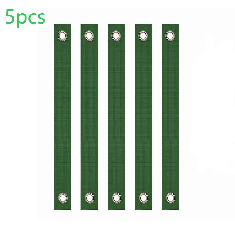 5/10Pcs Wear Resistant Nylon Tree Support Straps With Reinforced Metal Grommets For Gardening Tree Stabilization Staking