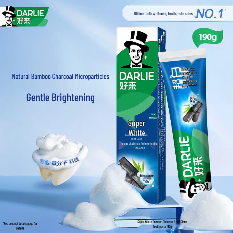 

Darlie All Shiny White Charcoal Deep Clean Toothpaste