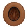 Artificial Suede Western Cowboy Hat Tibetan Style Jazz Fedora Hats  Outdoor Riding