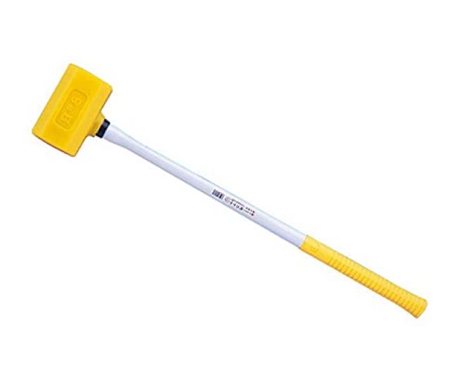 OH Fiberglass Handle Square Urethane Mallet #4 UKHK04G