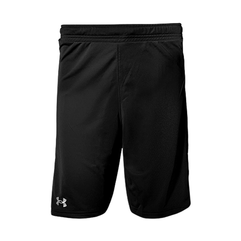 Under Armour Locker 9" Shorts Solid Color Elastic Waist Loose Casual Shorts Men shorts Black 1351351-001