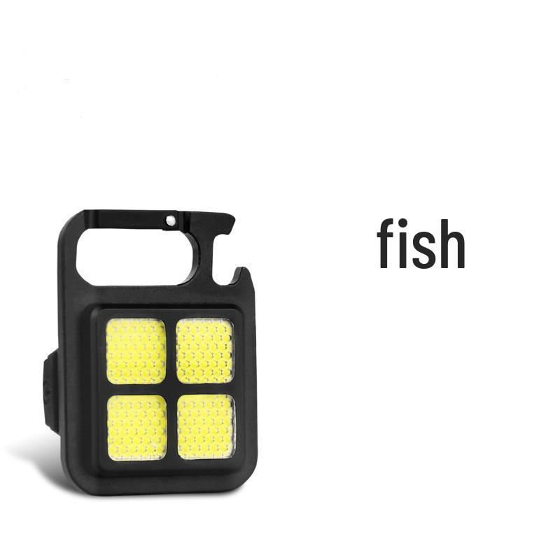 TikTok USB Keychain COB Work Light - Outdoor, Car Repair, Emergency, Household Use